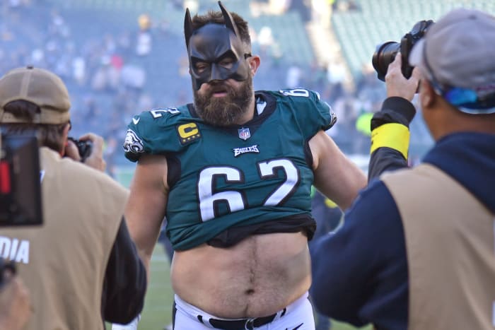 Philadelphia Eagles center Jason Kelce will be featured in People Magazine's "Sexiest Man Alive" issue in 2023.